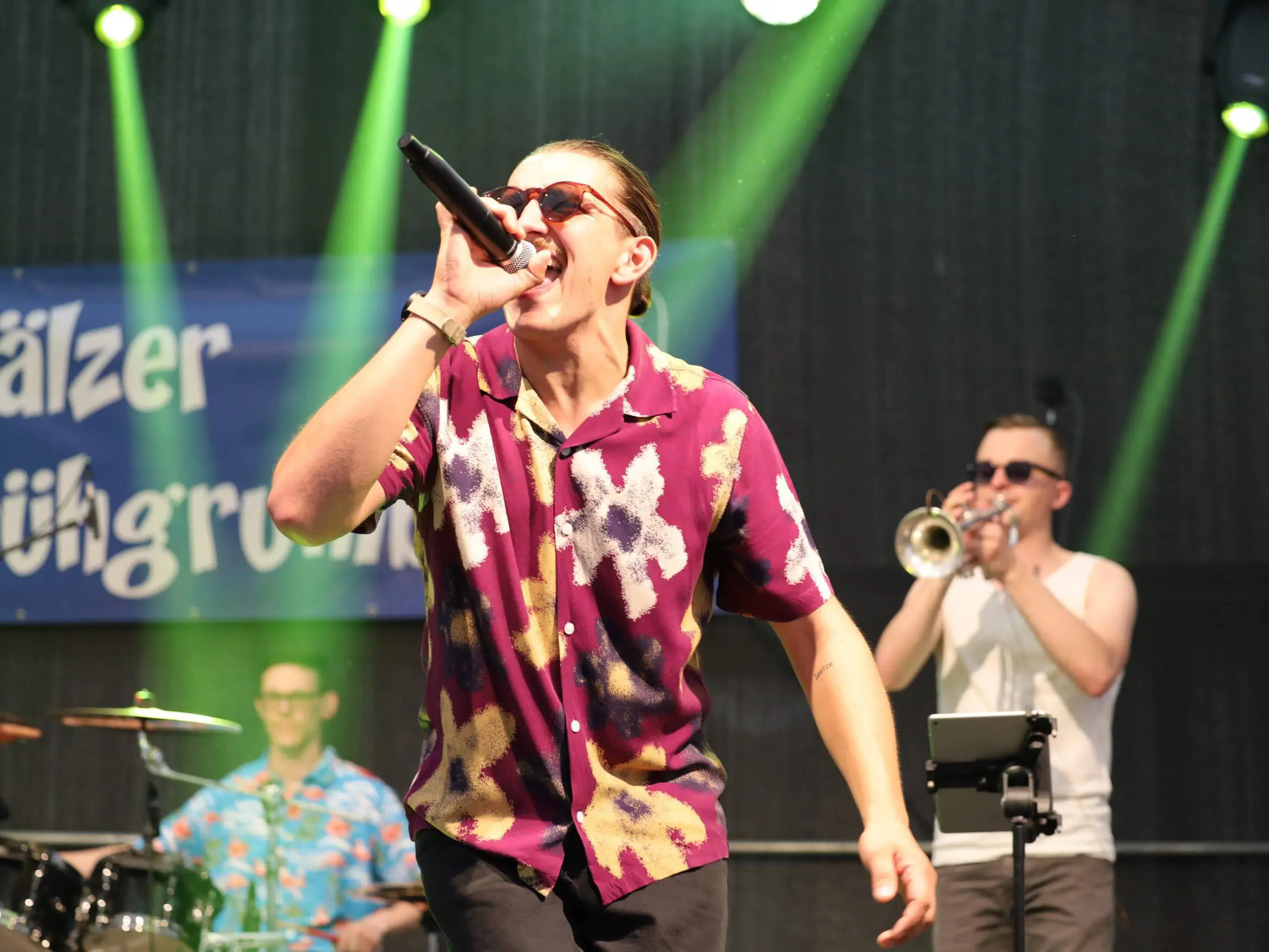 Frühgrumbeere Partyband Brezelfest Speyer 2023 Foto: Marco Brendel