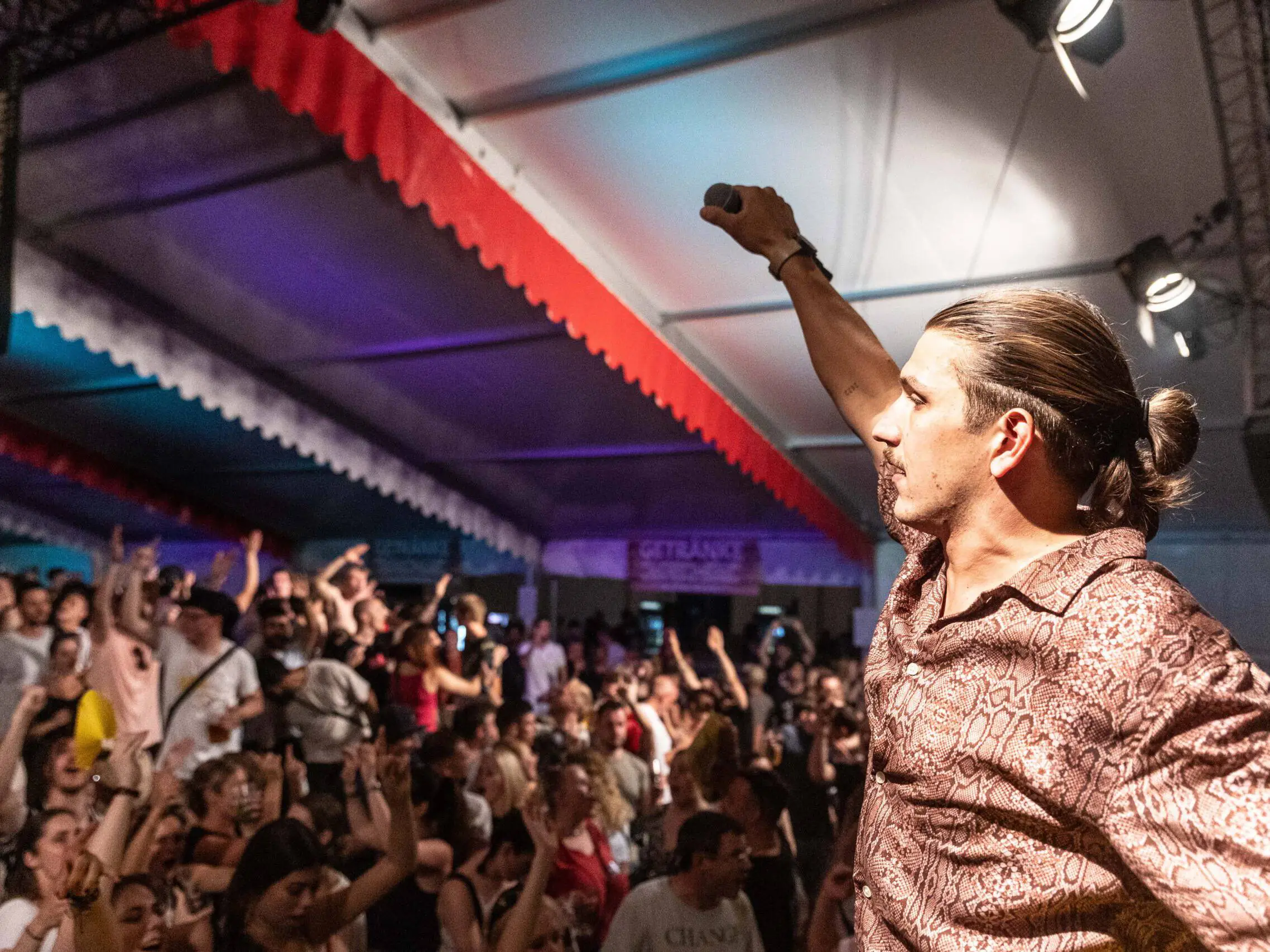 Frühgrumbeere Partyband Brezelfest Speyer 2023 Foto: Johannes Stender
