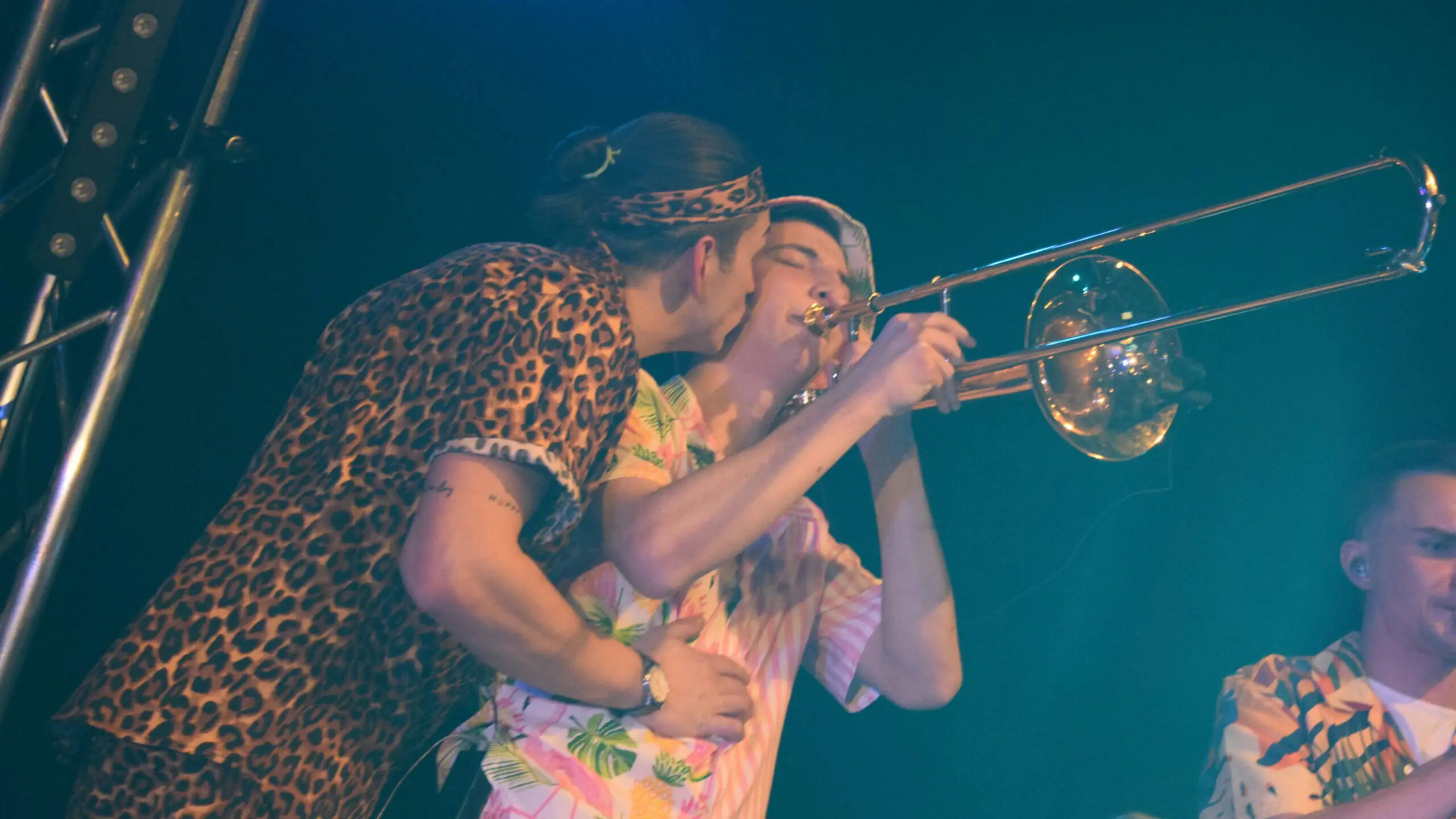 Frühgrumbeere Partyband LIVE Schlappenball Rheinhausen 2025 Foto: Ann-Sophie Manz