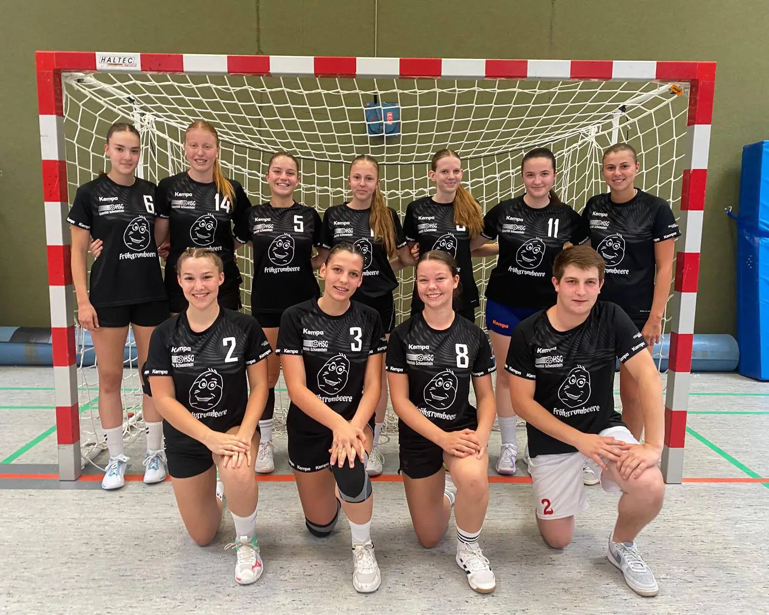 Frühgrumbeere Partyband Sponsoring HSG Lingenfeld 2024/2025