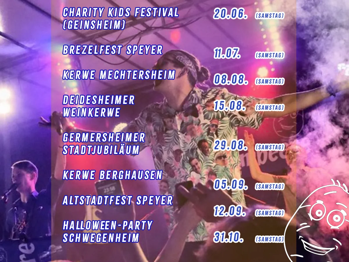 Frühgrumbeere Auftritte Sommer 2026 Foto: Marco Brendel