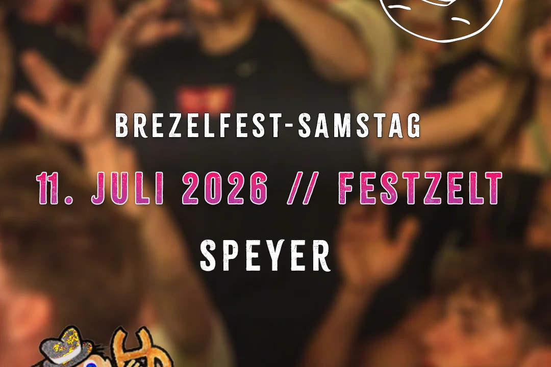 Frühgrumbeere Brezelfest Speyer Festzelt Samstag 2026
