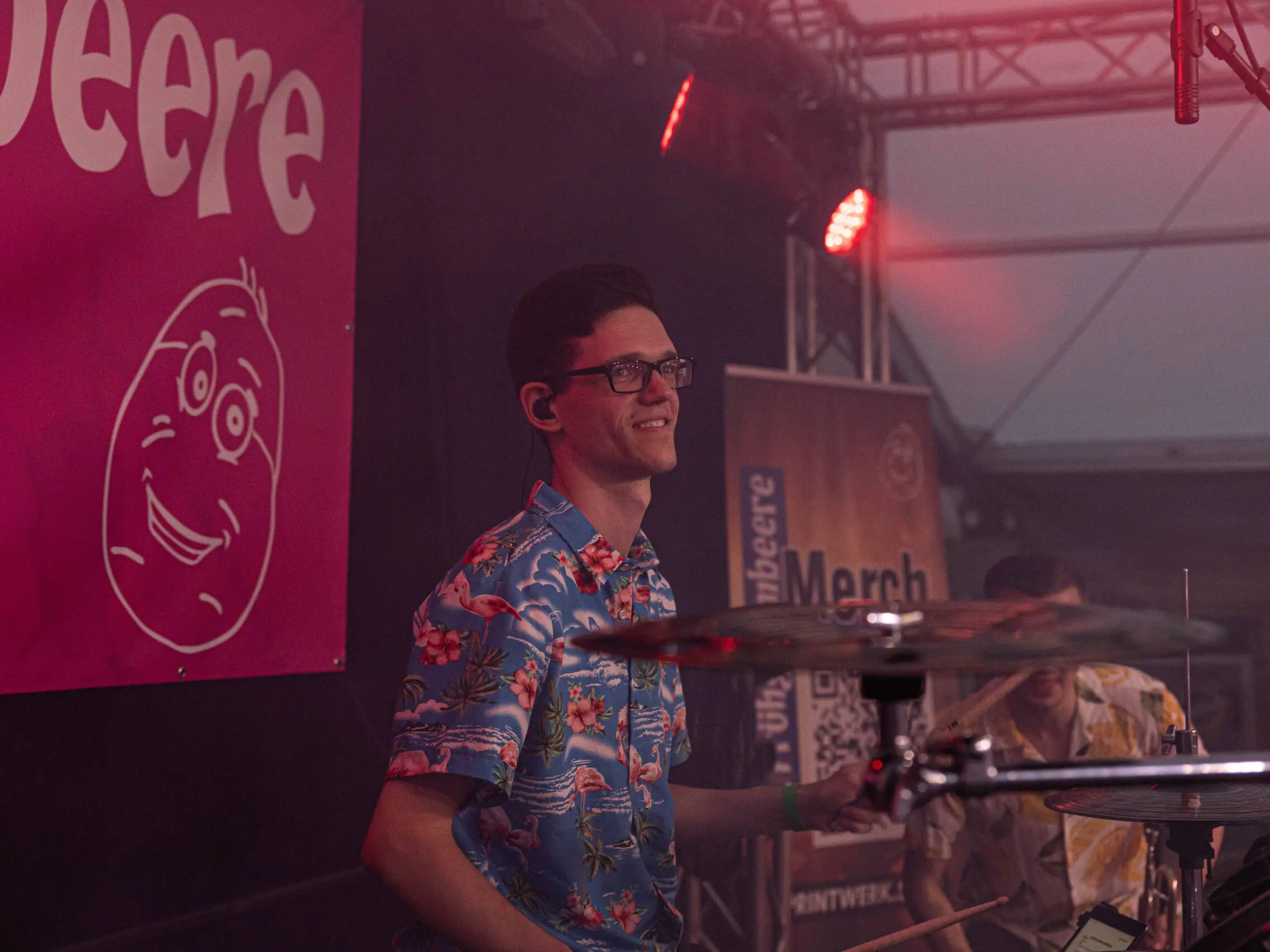 Fr&uuml;hgrumbeere Partyband Brezelfest Speyer Samstag 2026 Foto: Johannes Stender