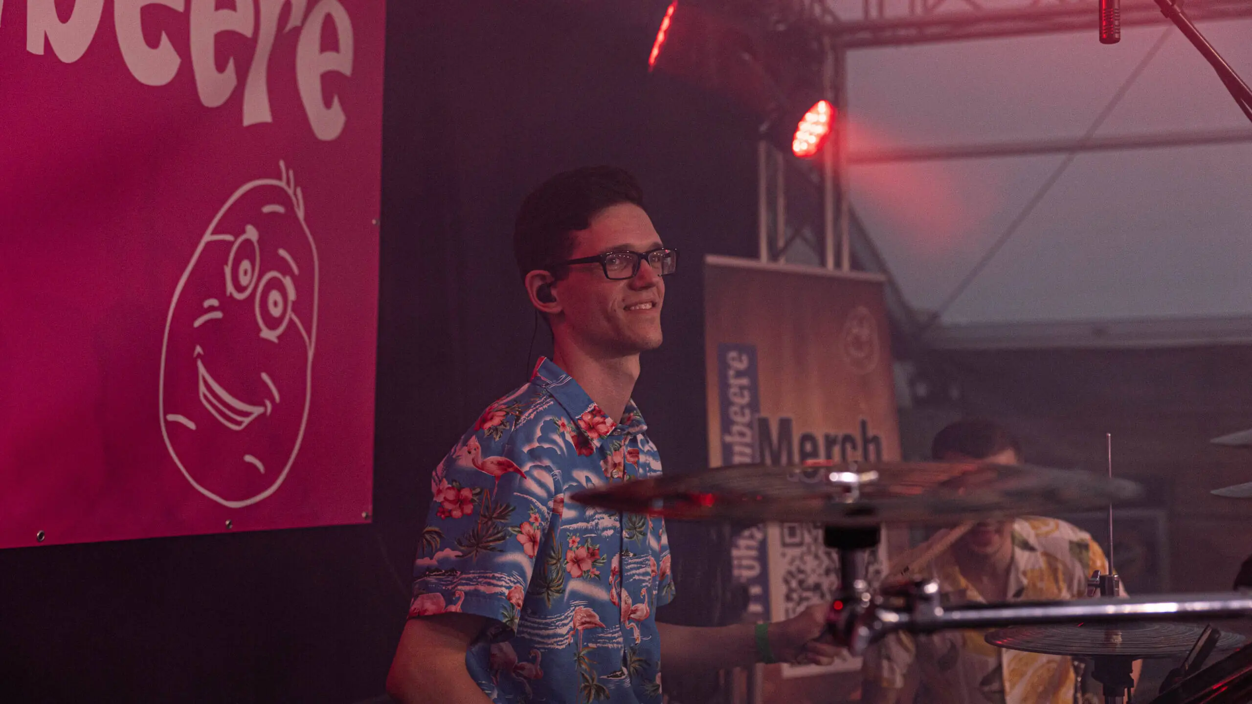 Frühgrumbeere Partyband Brezelfest Speyer Samstag 2026 Foto: Johannes Stender
