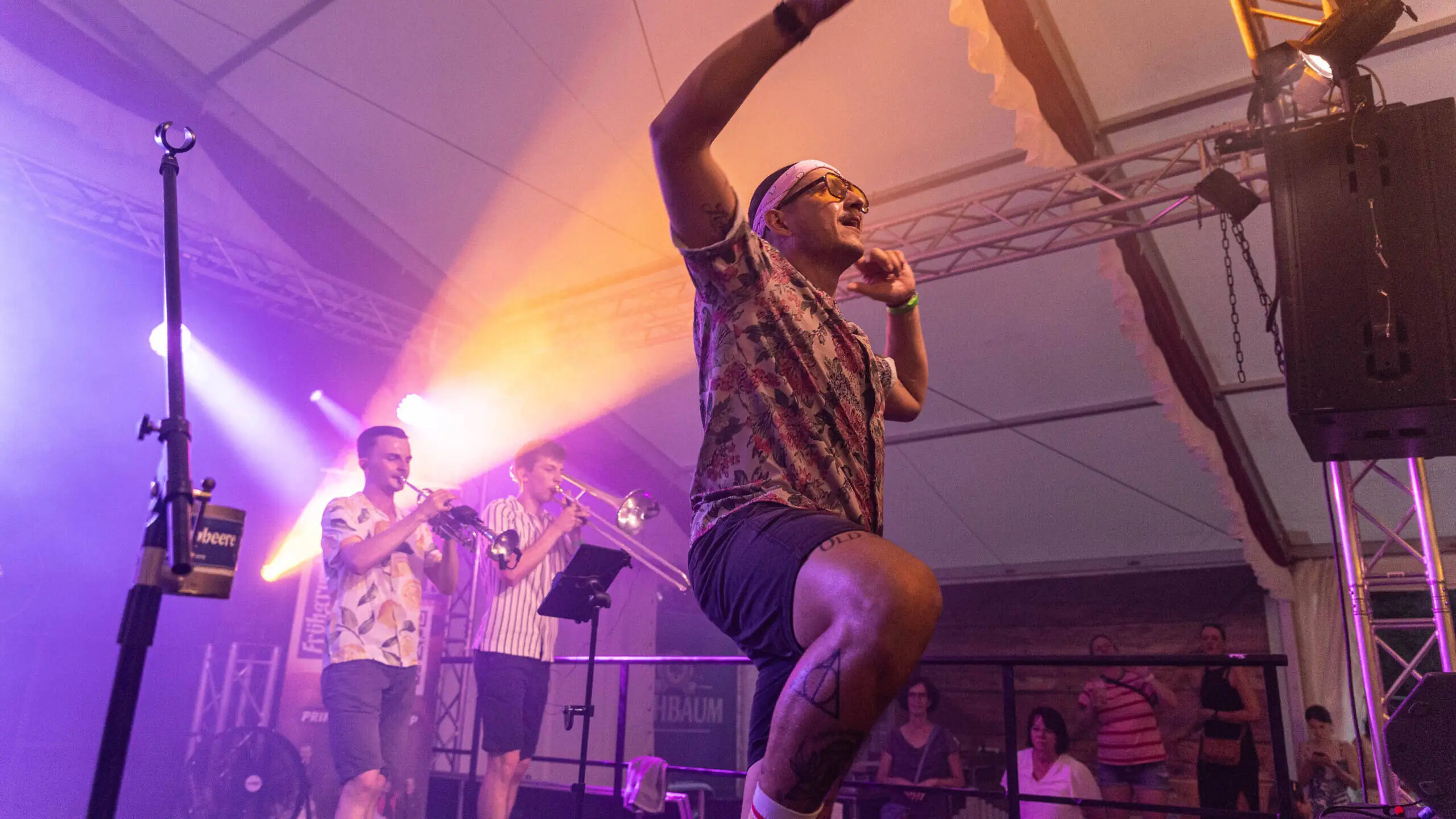 Frühgrumbeere Partyband Brezelfest Speyer Samstag 2026 Foto: Johannes Stender