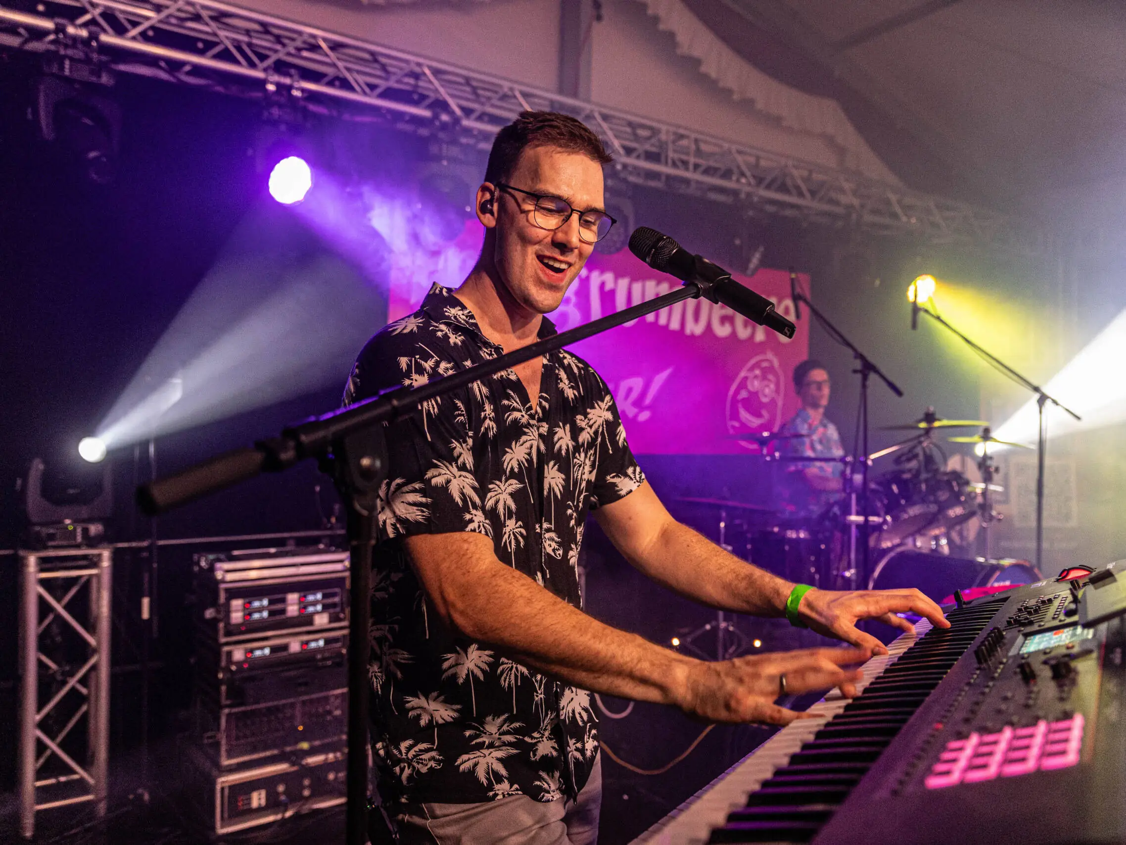 Fr&uuml;hgrumbeere Partyband Brezelfest Speyer Samstag 2026 Foto: Johannes Stender