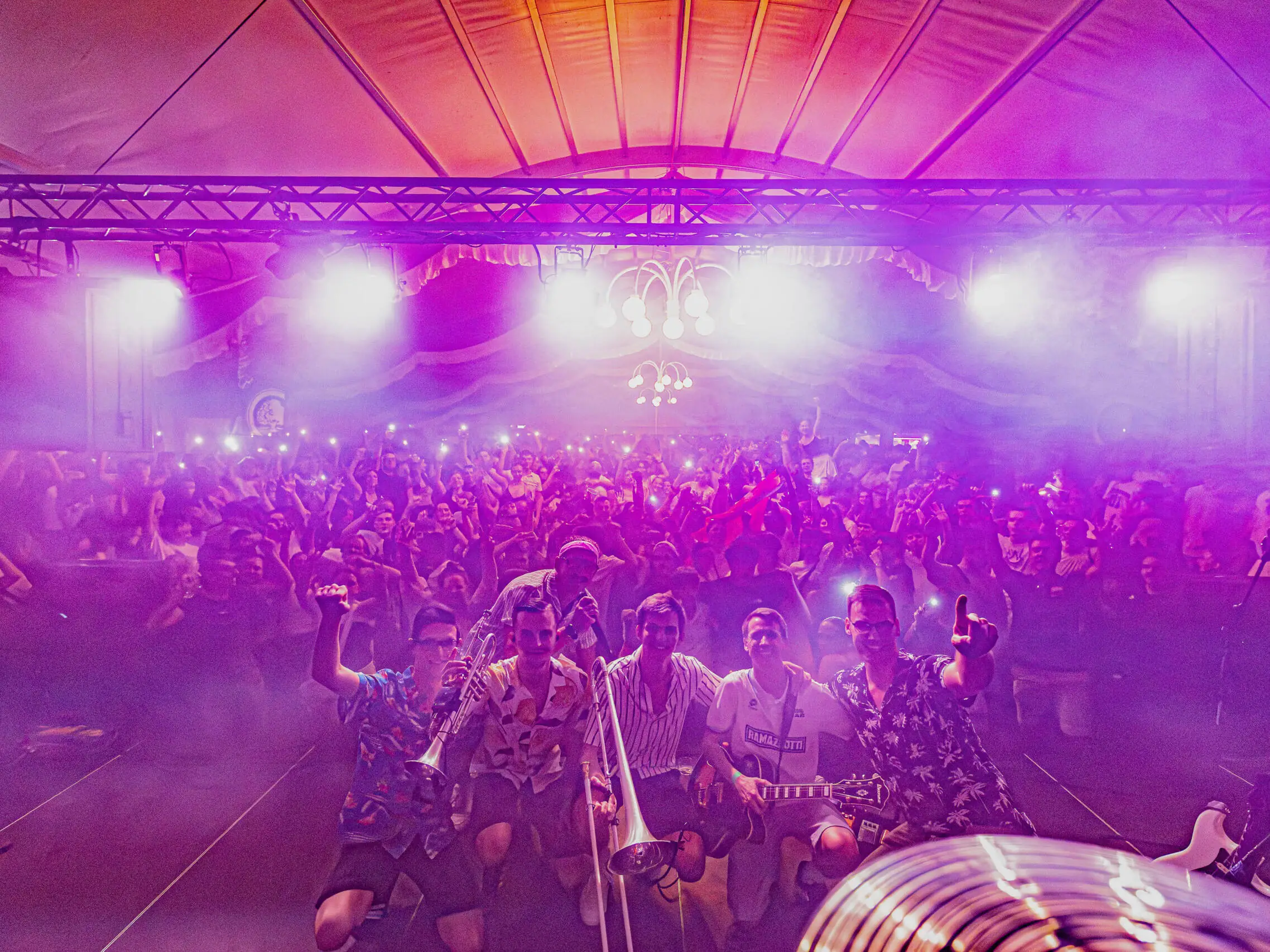 Frühgrumbeere Partyband Brezelfest Speyer Samstag 2026 Foto: Johannes Stender