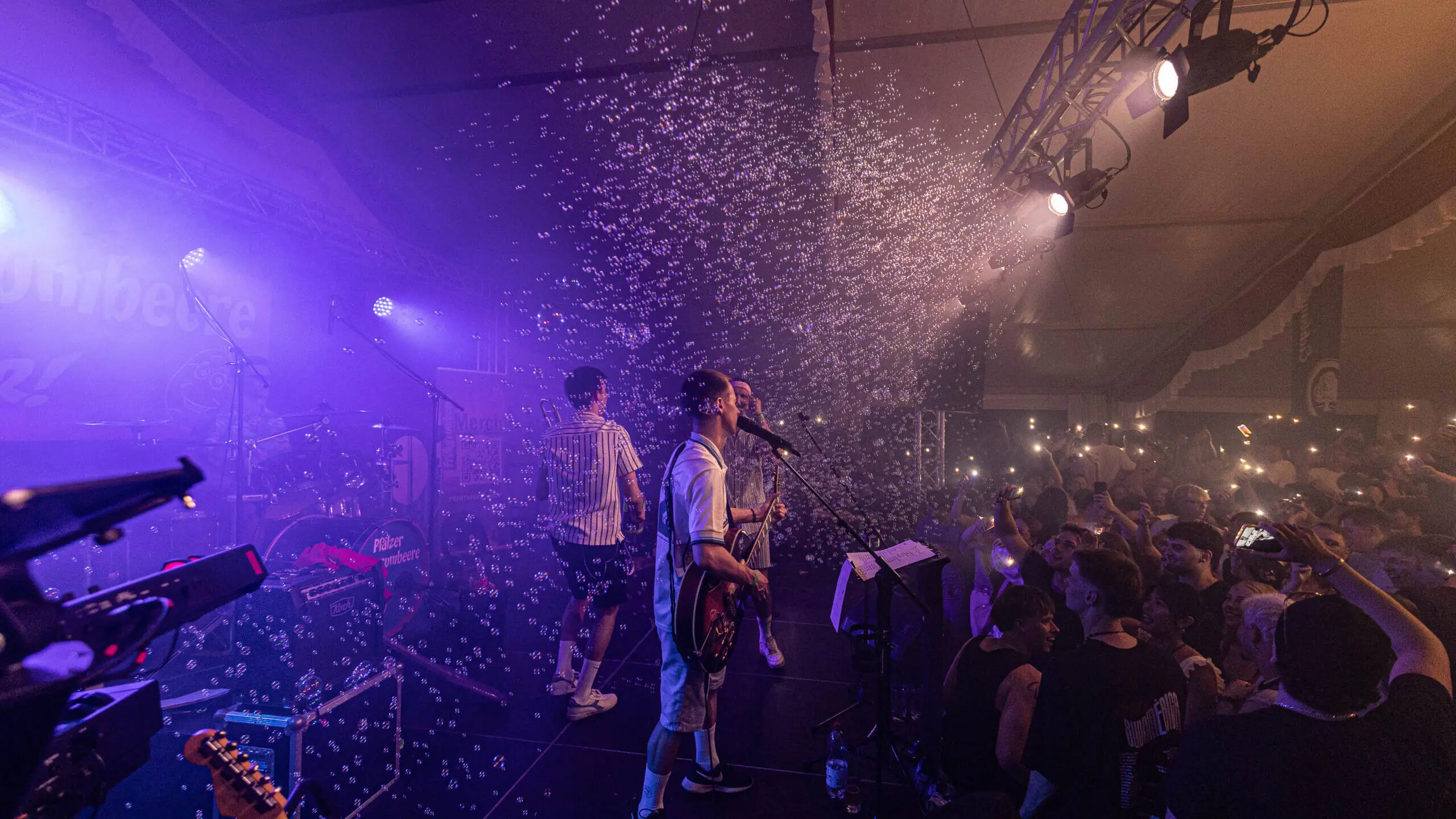 Frühgrumbeere Partyband Brezelfest Speyer Samstag 2026 Foto: Johannes Stender