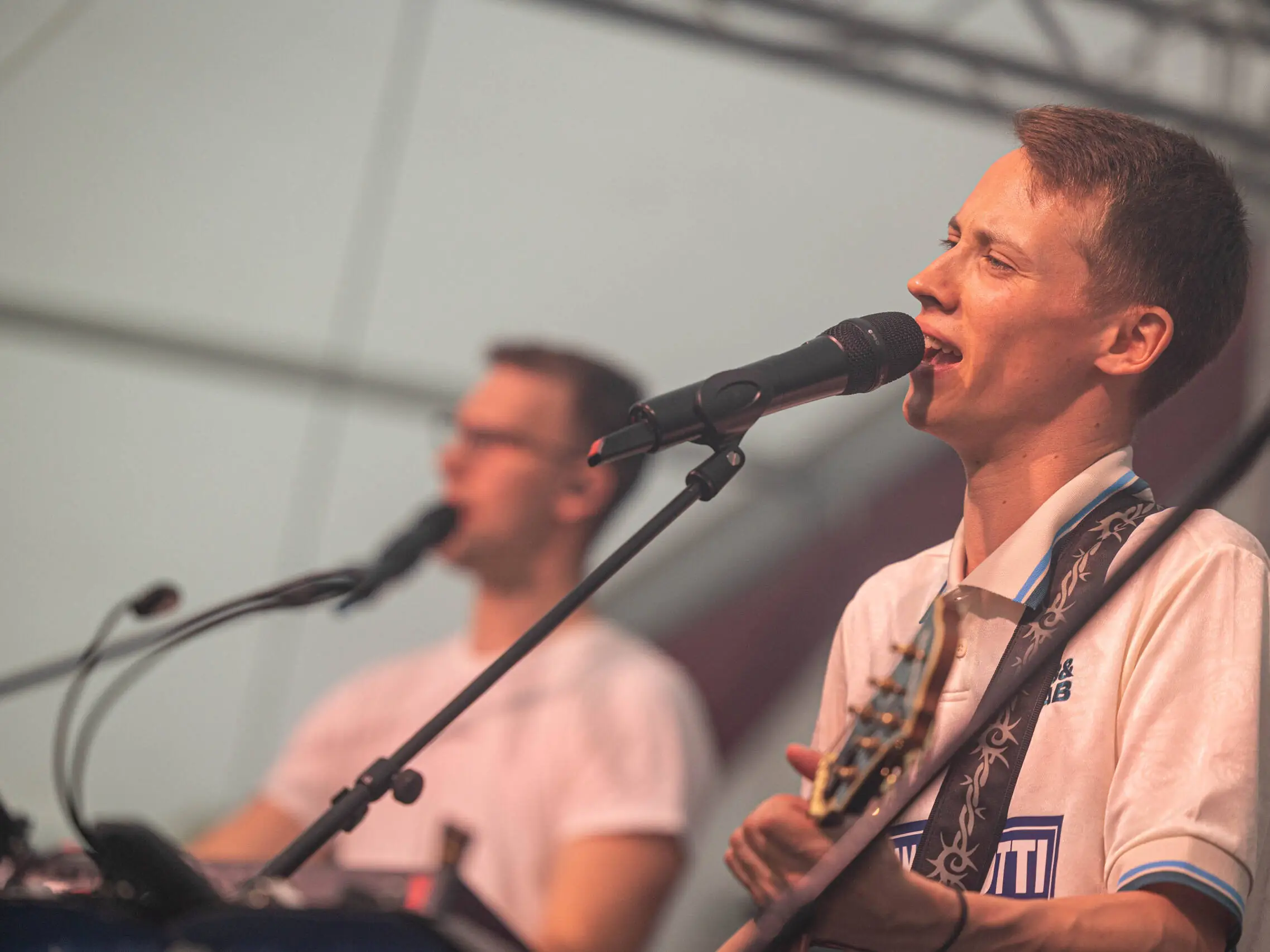 Fr&uuml;hgrumbeere Partyband Brezelfest Speyer Samstag 2026 Foto: Johannes Stender