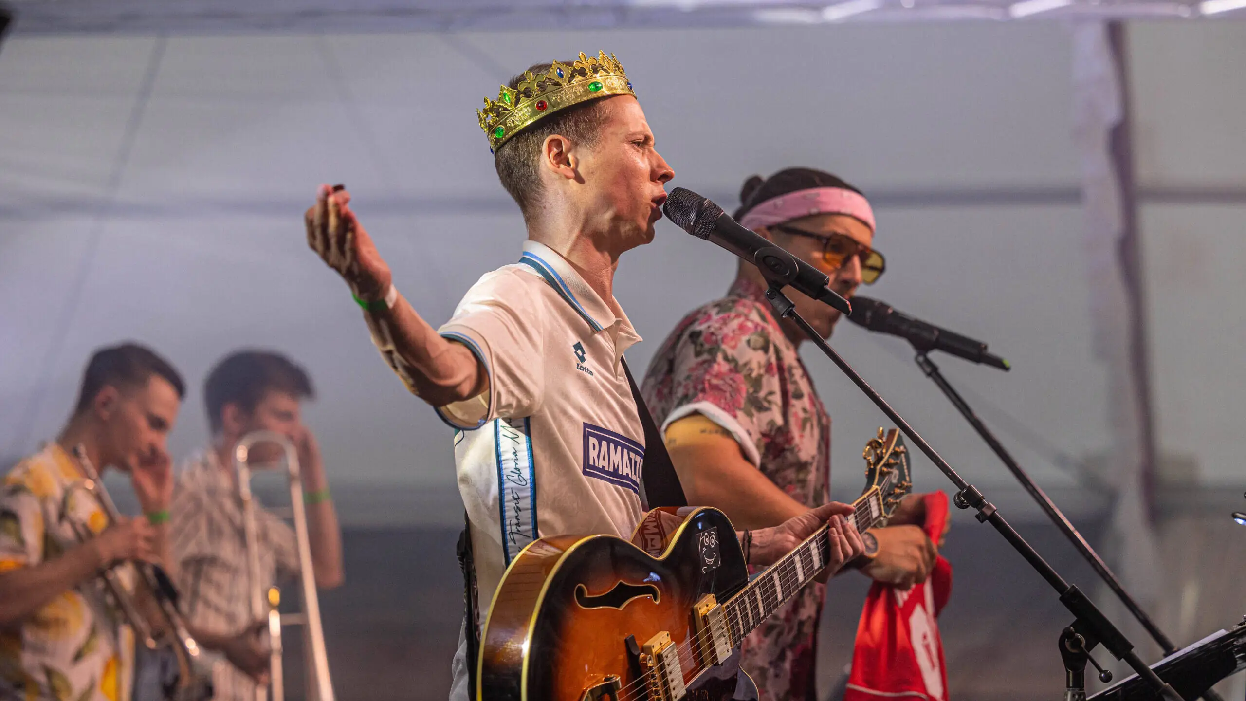 Frühgrumbeere Partyband Brezelfest Speyer Samstag 2026 Foto: Johannes Stender
