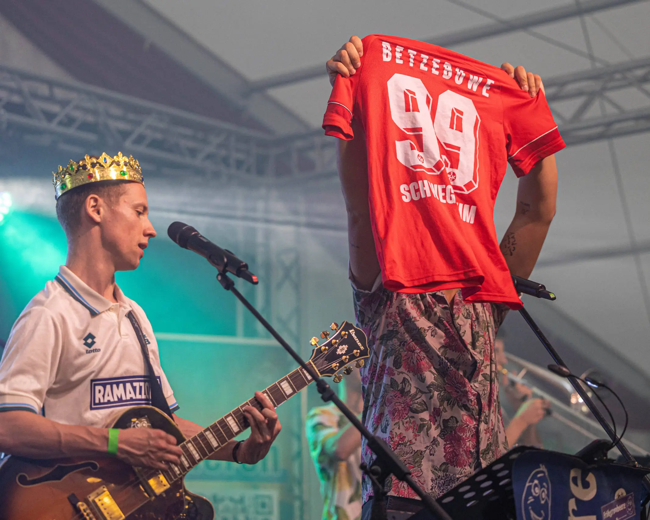 Frühgrumbeere Partyband Brezelfest Speyer Samstag 2026 Foto: Johannes Stender