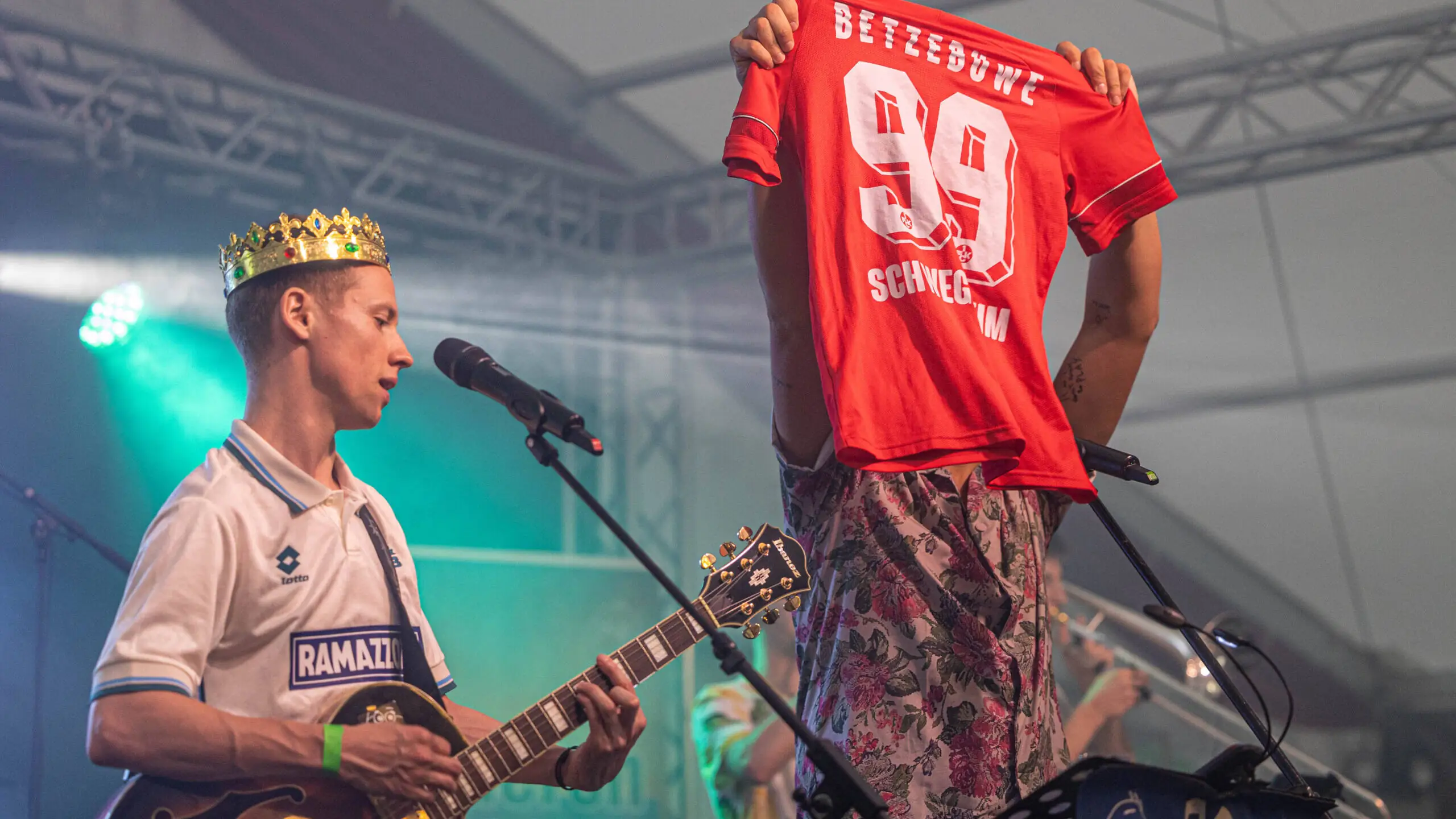 Frühgrumbeere Partyband Brezelfest Speyer Samstag 2026 Foto: Johannes Stender