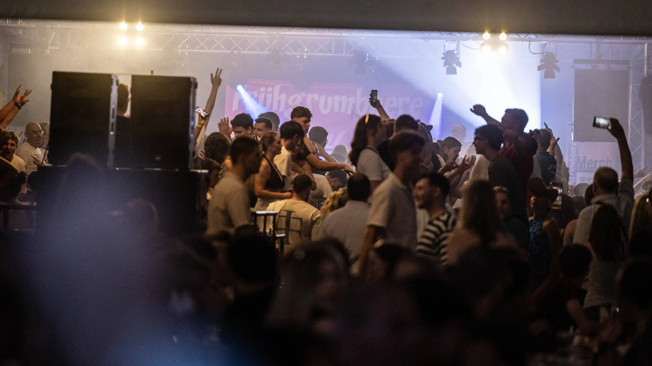 Frühgrumbeere Partyband Brezelfest Speyer Samstag 2026 Foto: Johannes Stender