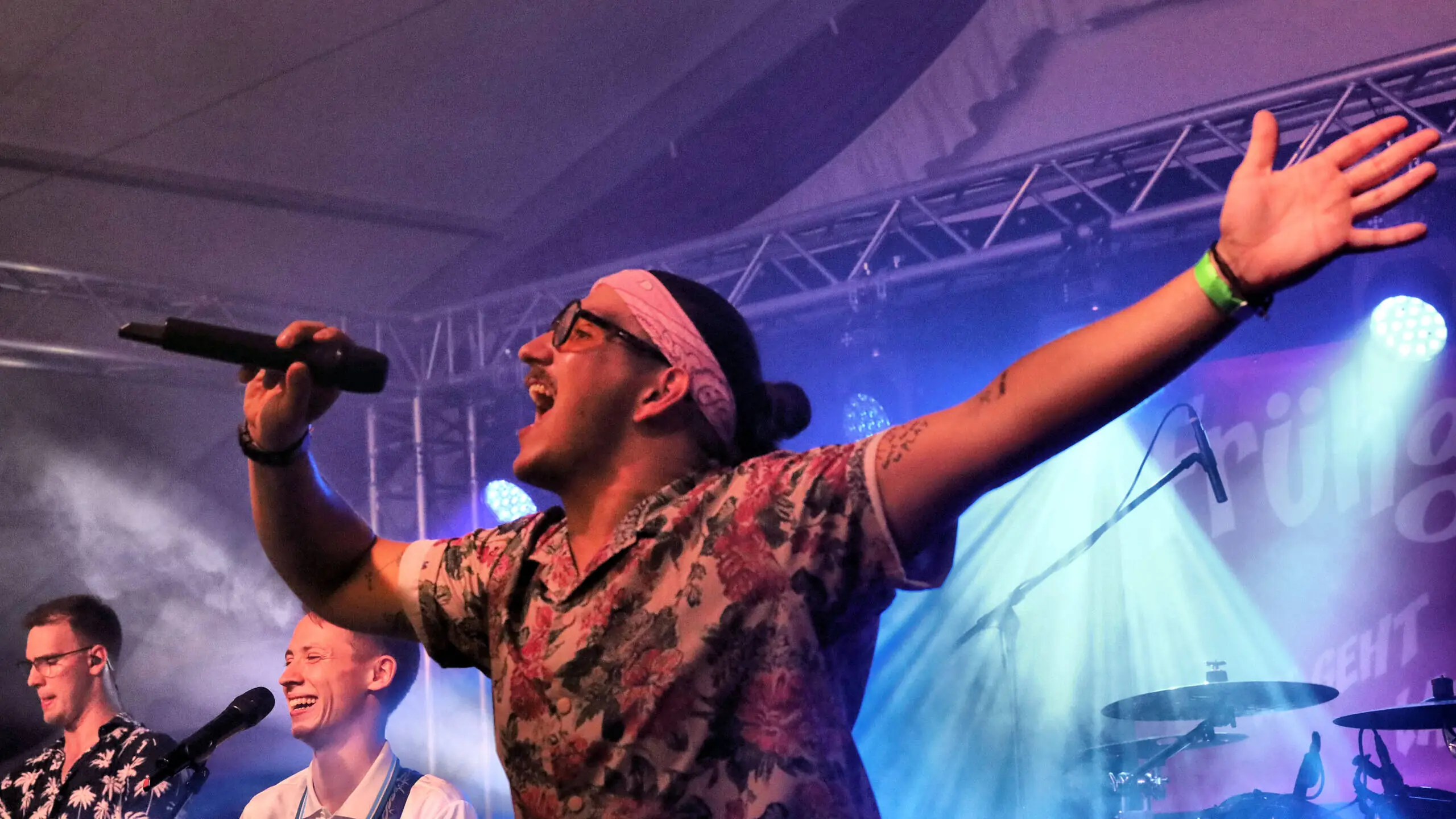 Frühgrumbeere Partyband Brezelfest Speyer Samstag 2026 Foto: Marco Brendel