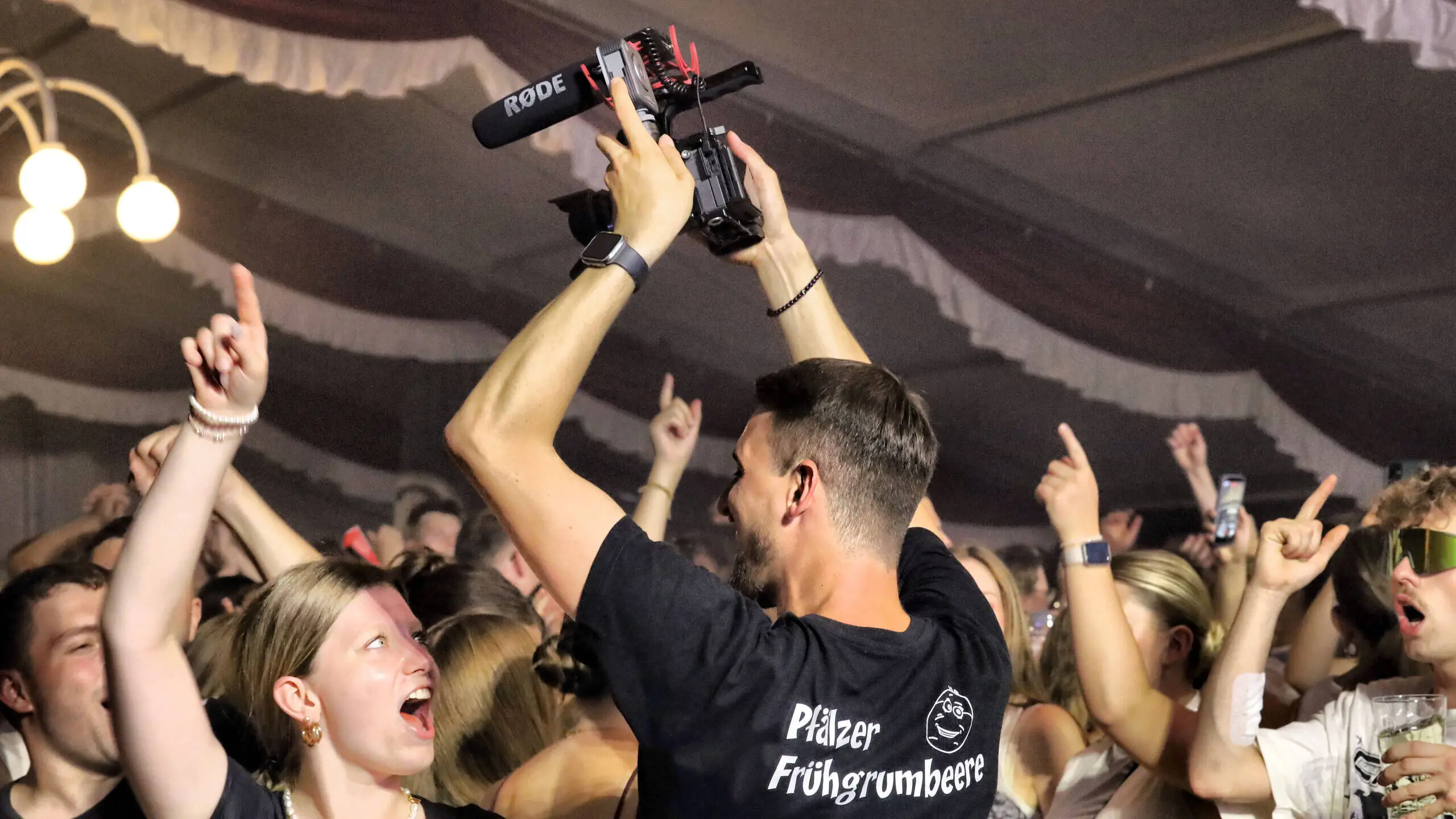 Frühgrumbeere Videograf Simon Mayer Brezelfest Speyer 2026 Foto: Marco Brendel